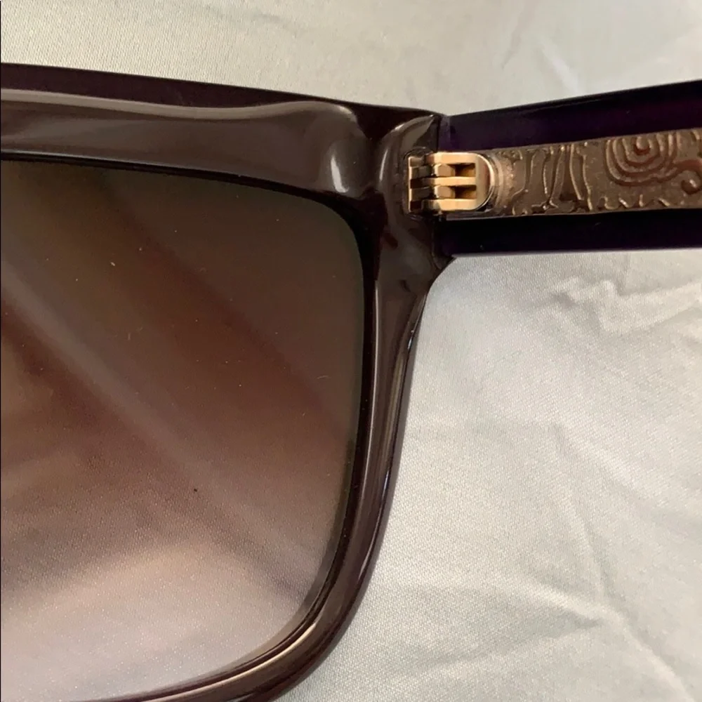 NWT ETRO Marble Violet Sunglasses comes w/case